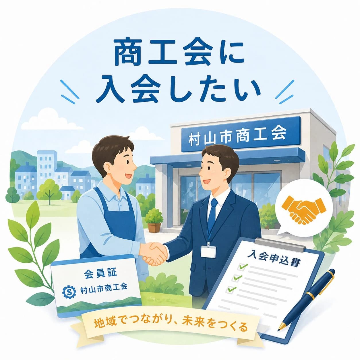 商工会に入会したい